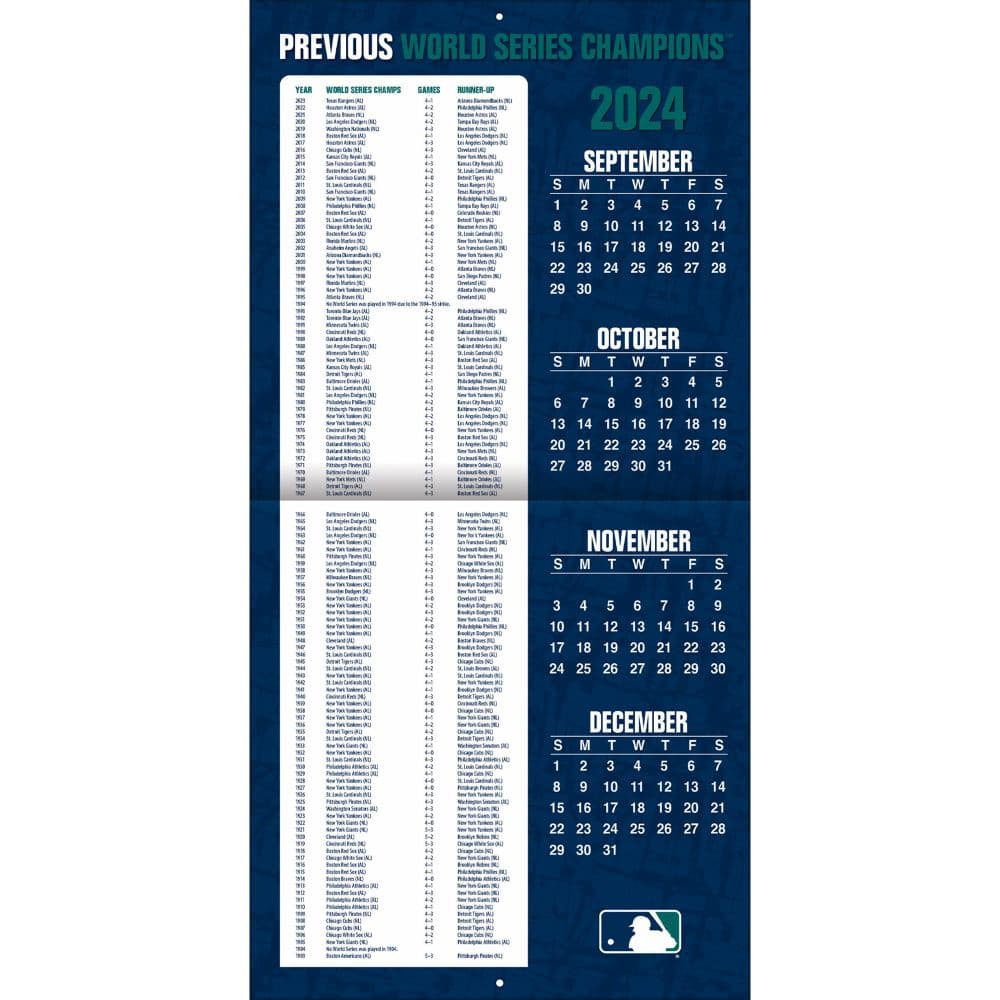 MLB Seattle Mariners 2025 Wall Calendar Second Alternate Image