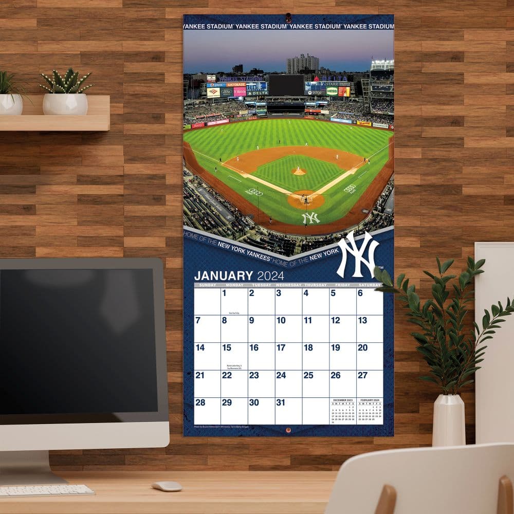 Yankee Stadium 2025 Wall Calendar