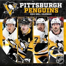 Pittsburgh Penguins 2024 Wall Calendar