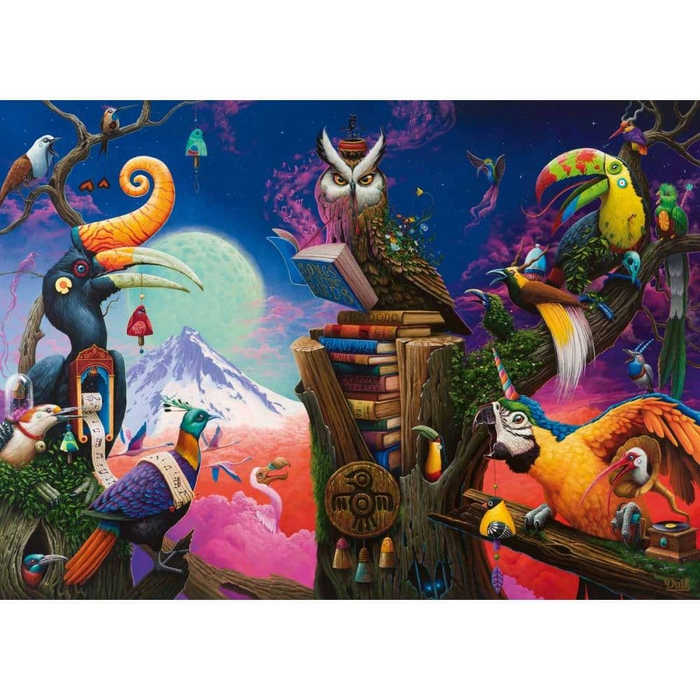 Songs of Extinct Birds 1000 Piece Puzzle First Alternate Image width=&quot;1000&quot; height=&quot;1000&quot;