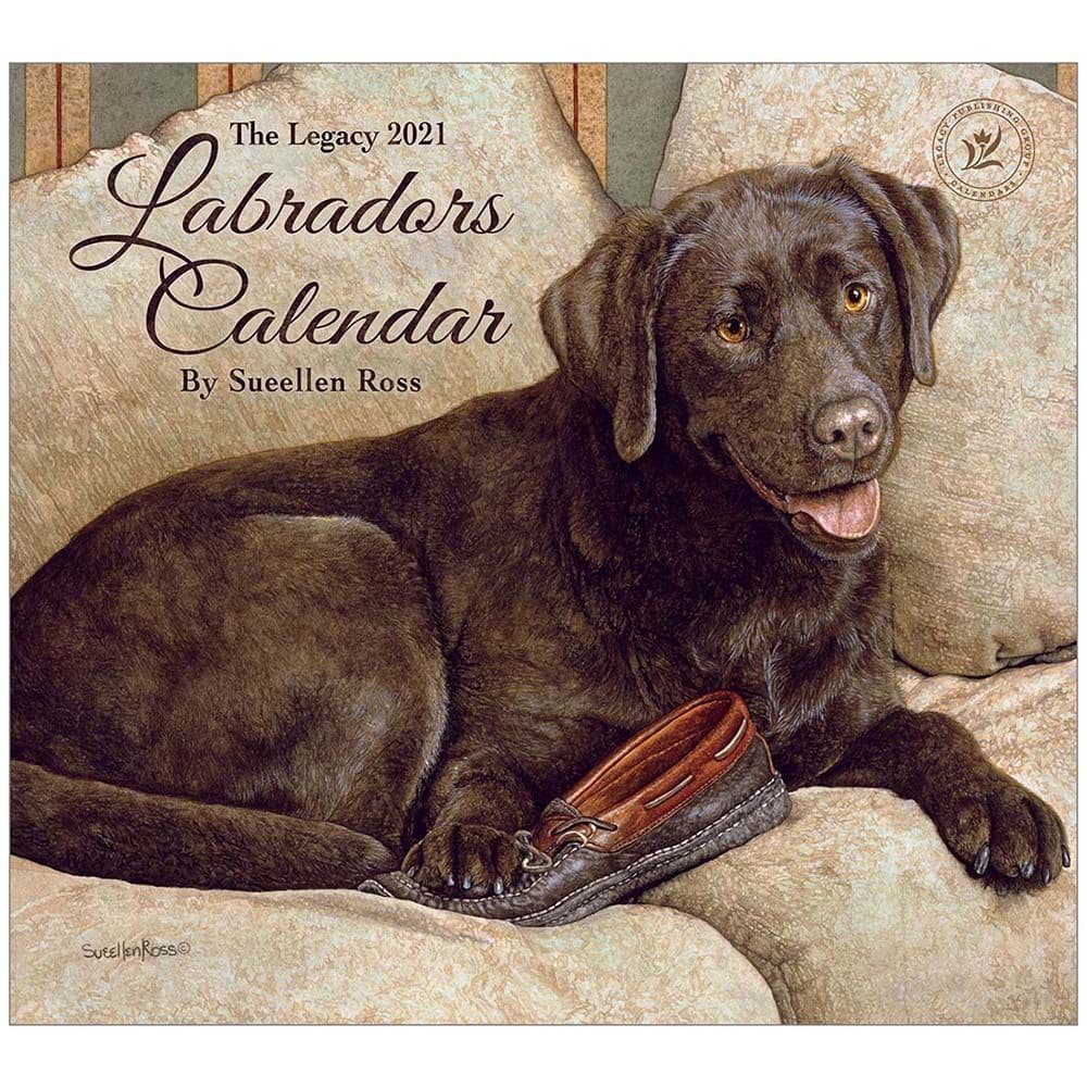 2021 Labradors Wall Calendar