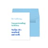 image Me Talking You Listening Anniversary Card Main Product Image width="1000" height="1000"
