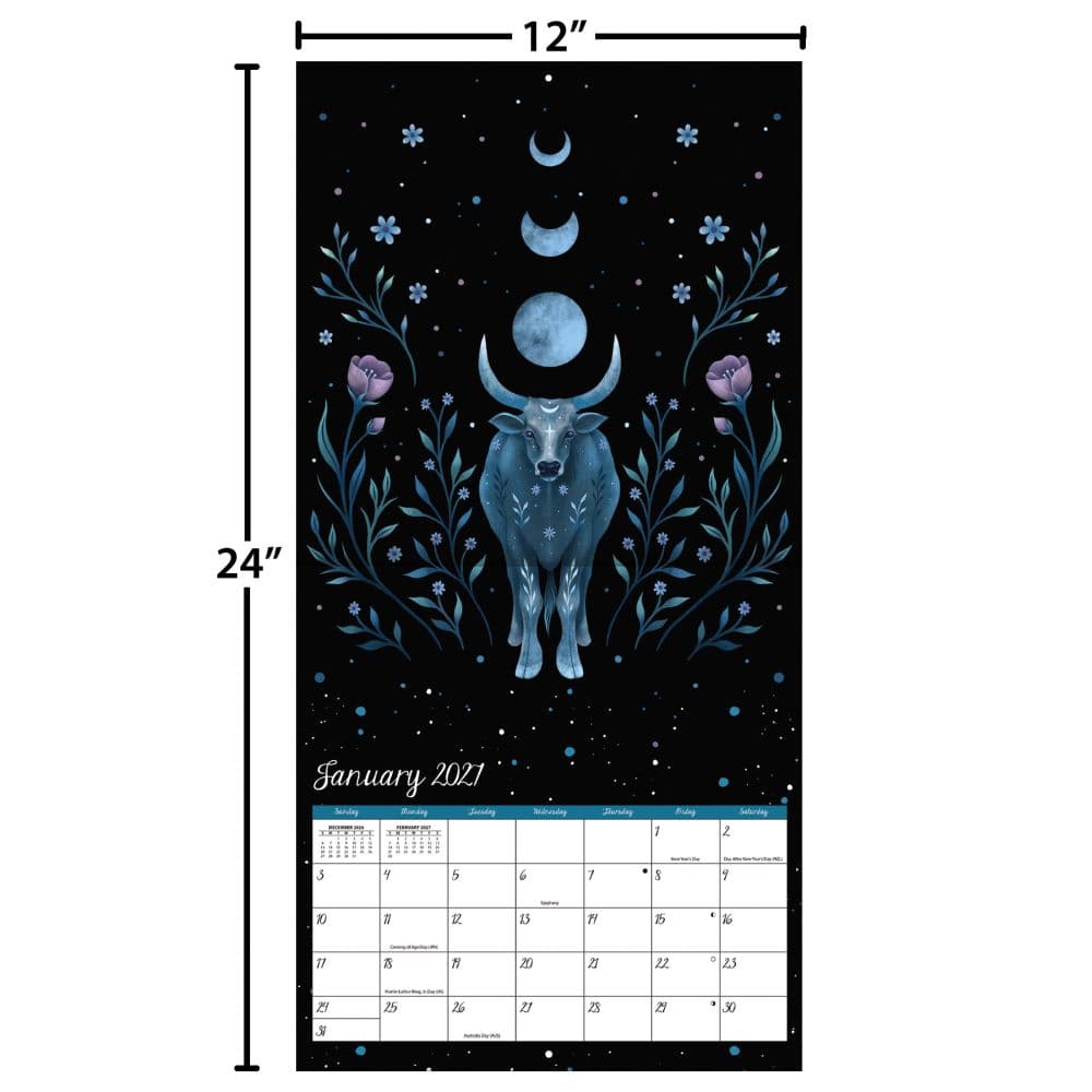 Moonlight Magic 2027 Wall Calendar by Lea Yunk Fourth Alternate Image