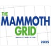 image Mammoth Grid 2025 Wall Calendar Main Product Image