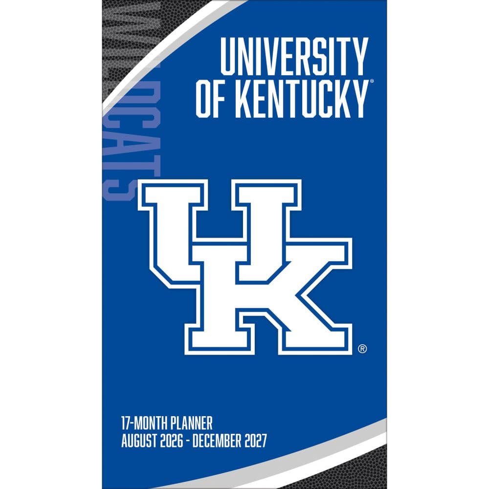 Kentucky Wildcats 2027 17 Month Pocket Planner Main Product Image