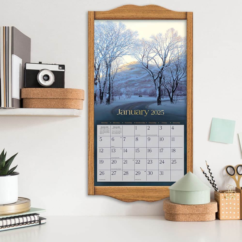 Around the World 2025 Wall Calendar by Evgeny Lushpin_ALT4