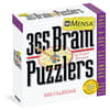 image Mensa Brain Puzzlers 2025 Desk Calendar Main Image