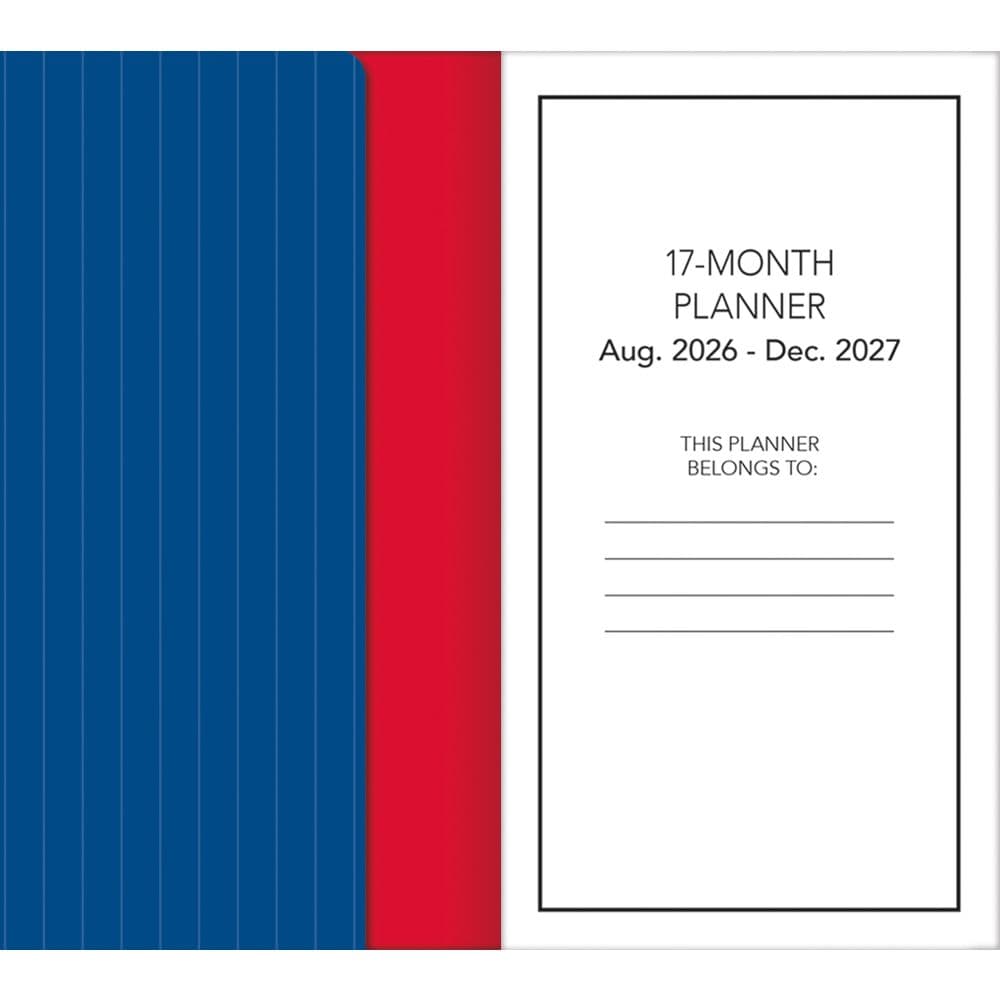 MLB Chicago Cubs 17 Month 2027 Pocket Planner Fourth Alternate Image