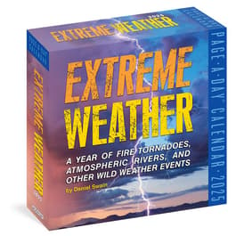 Extreme Weather 2025 Desk Calendar