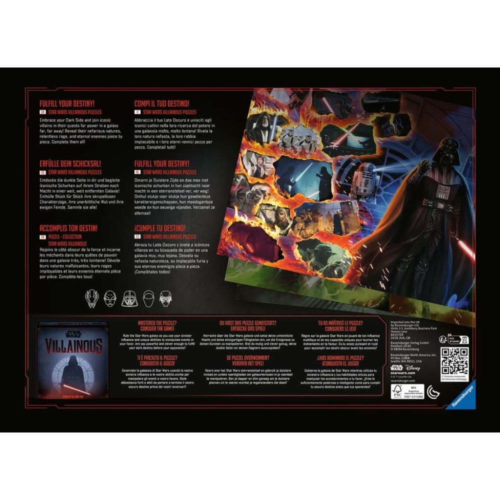 Star Wars Villainous Gideon 1000 Piece Puzzle First Alternate Image width=&quot;1000&quot; height=&quot;1000&quot;