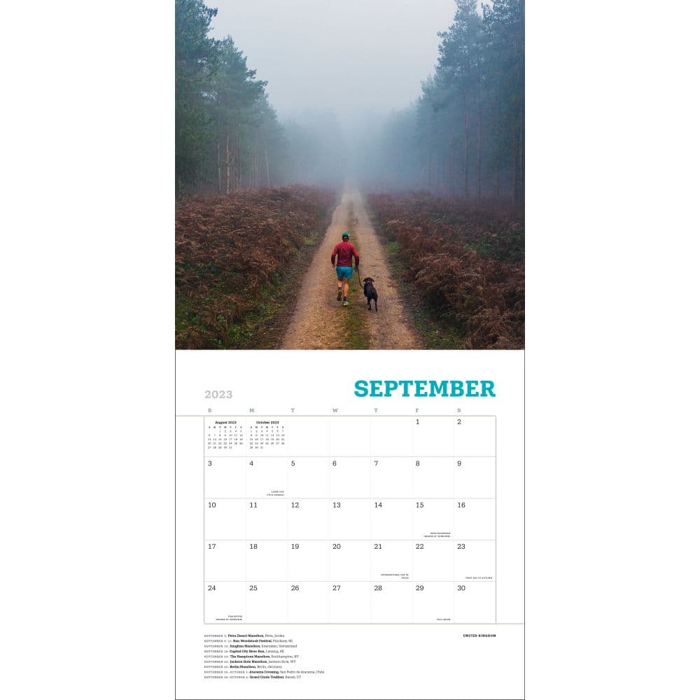 Worlds Most Beautiful Runs 2023 Wall Calendar - Calendars.com