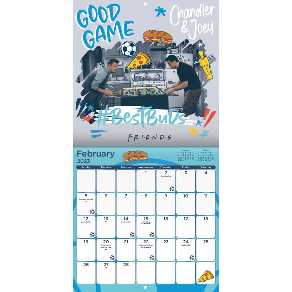 Friends 2023 Mini Calendar - Calendars.com