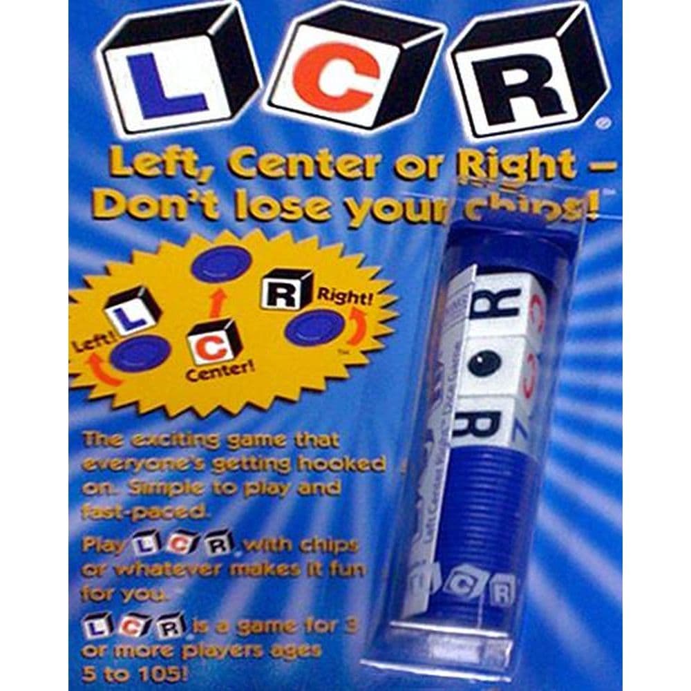 Left Right Center Dice Game Main Product  Image width=&quot;1000&quot; height=&quot;1000&quot;