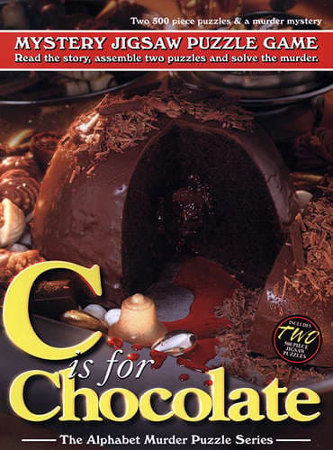 C is for Chocolate Mystery Puzzle Game Main Product  Image width="1000" height="1000"