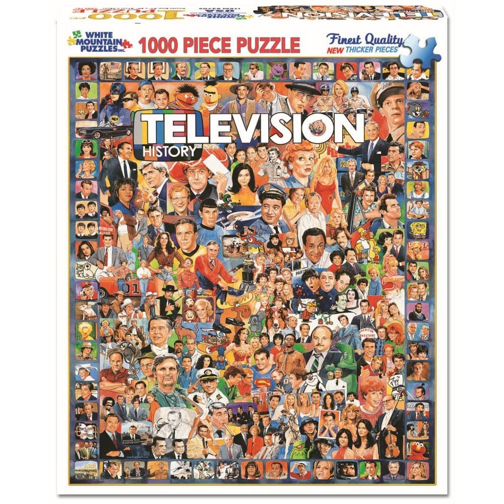 image Television 1000 Piece Puzzle Main Product  Image width=&quot;1000&quot; height=&quot;1000&quot;