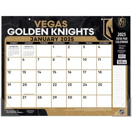 Vegas Golden Knights 2025 Desk Pad