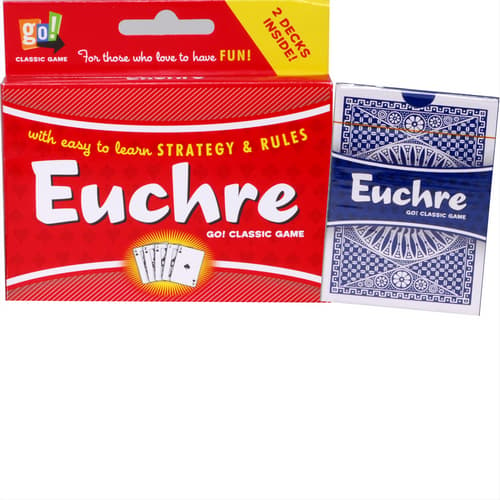 Euchre 2 Deck Card Game 2nd Product Detail  Image width="1000" height="1000"