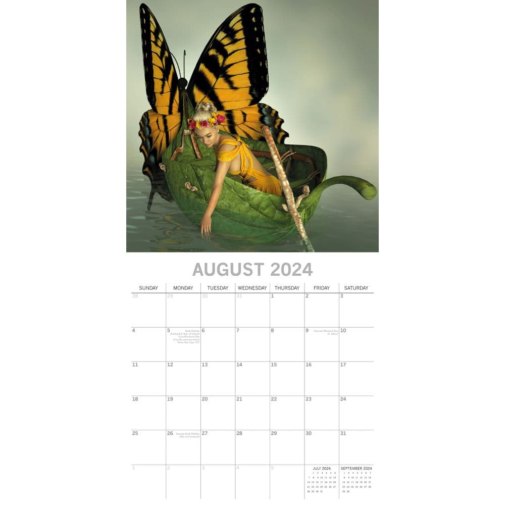 Fantasy Art 2024 Wall Calendar