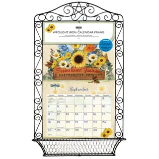 Wrought Iron Calendar Frame - Calendars.com