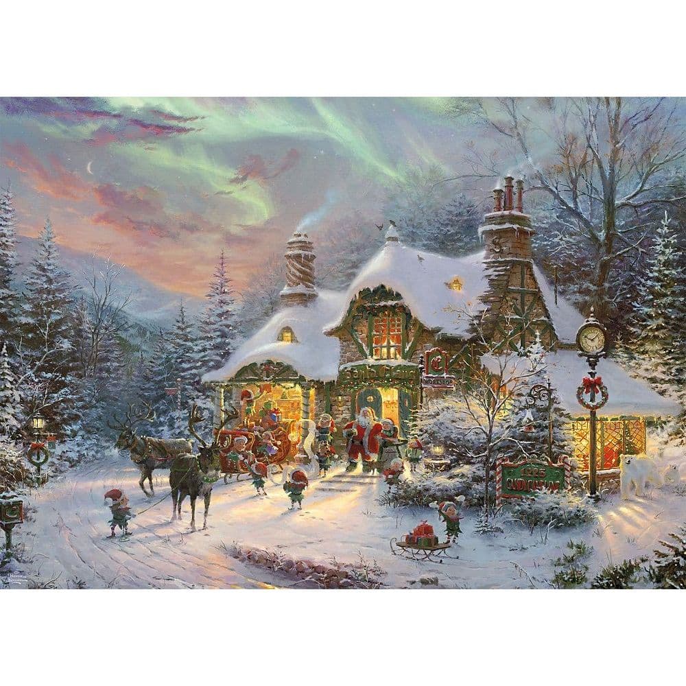 Thomas Kinkade Christmas 1000 Piece Puzzle Assortment Main Product  Image width="1000" height="1000"