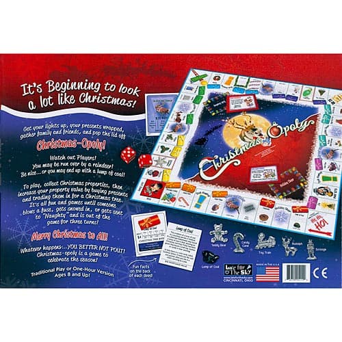 christmasopoly board game image 2 width=&quot;1000&quot; height=&quot;1000&quot;