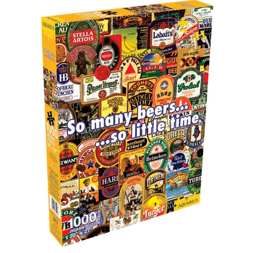 So Many Beers 1000 Piece Puzzle Main Product  Image width="1000" height="1000"
