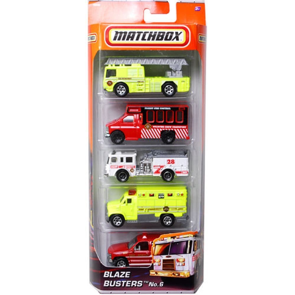 Matchbox 5pk Asst Main Product  Image width="1000" height="1000"