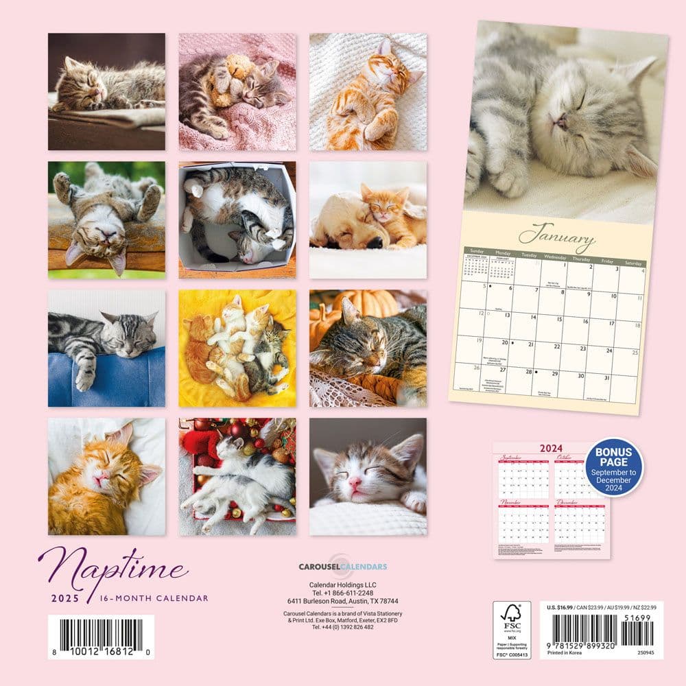 Naptime 2025 Wall Calendar First Alternate Image width=&quot;1000&quot; height=&quot;1000&quot;