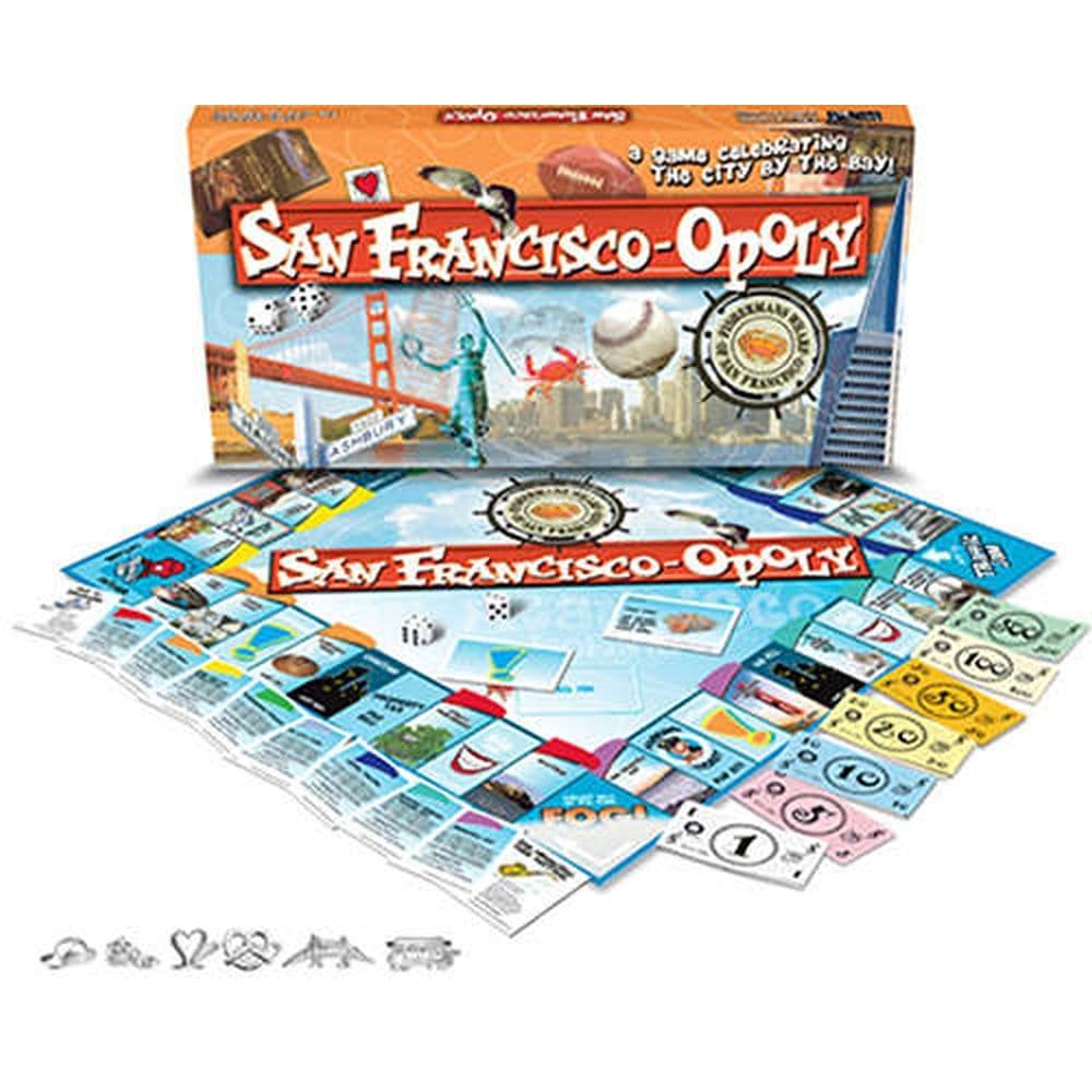 San Francisco opoly Main Product  Image width="1000" height="1000"