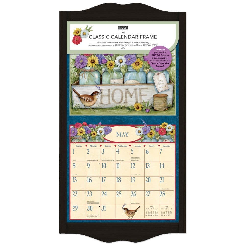 Classic Wall Calendar Frame   Black Diamond 3rd Product Detail  Image width=&quot;1000&quot; height=&quot;1000&quot;