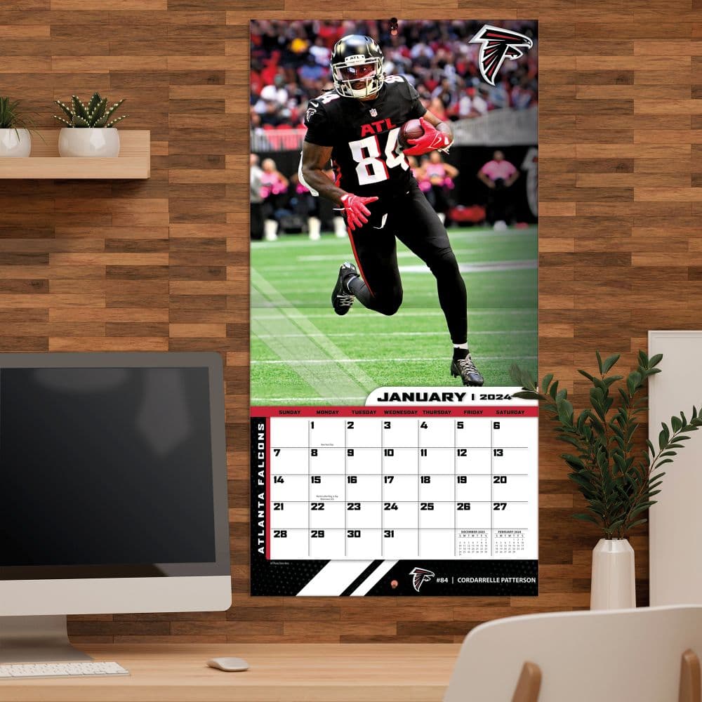 Atlanta Falcons 2024 Wall Calendar