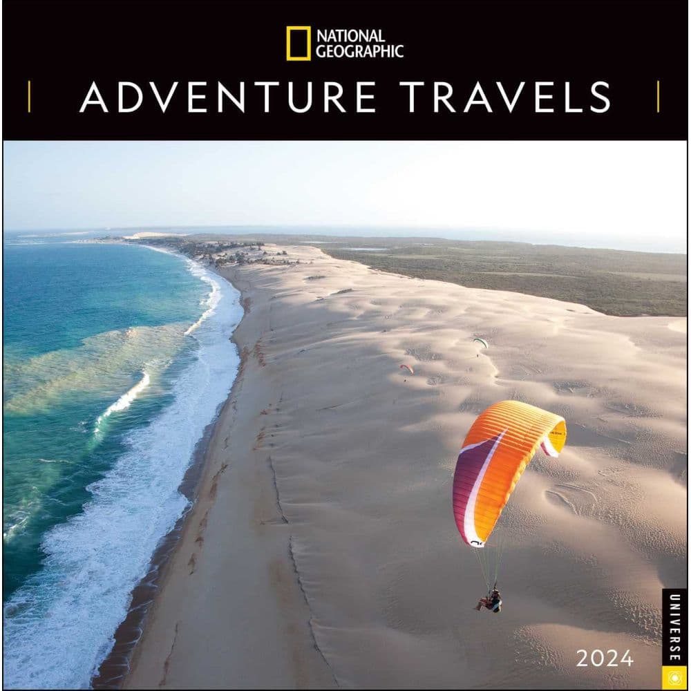 National Geographic Adventure Travels 2024 Wall Calendar_Main