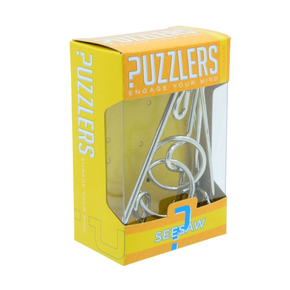 PZLR Seesaw Wire Brain Teaser Puzzle Fifth Alternate Image