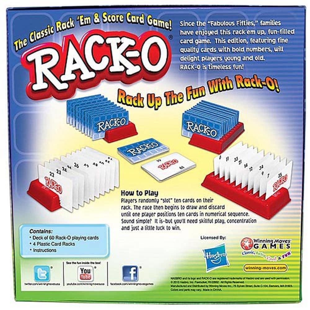 Rack O Card Game 2nd Product Detail  Image width="1000" height="1000"