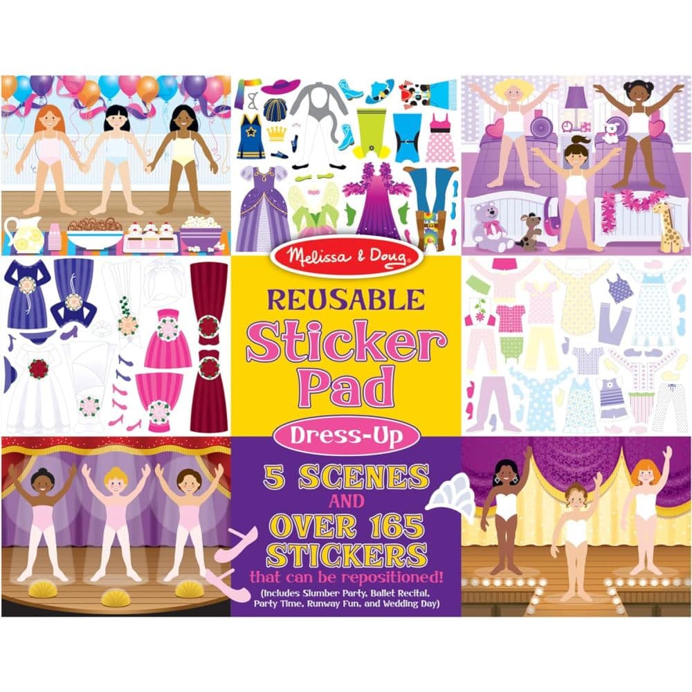 image Melissa & Doug Dress Up Reusable Sticker Pad  Main Image