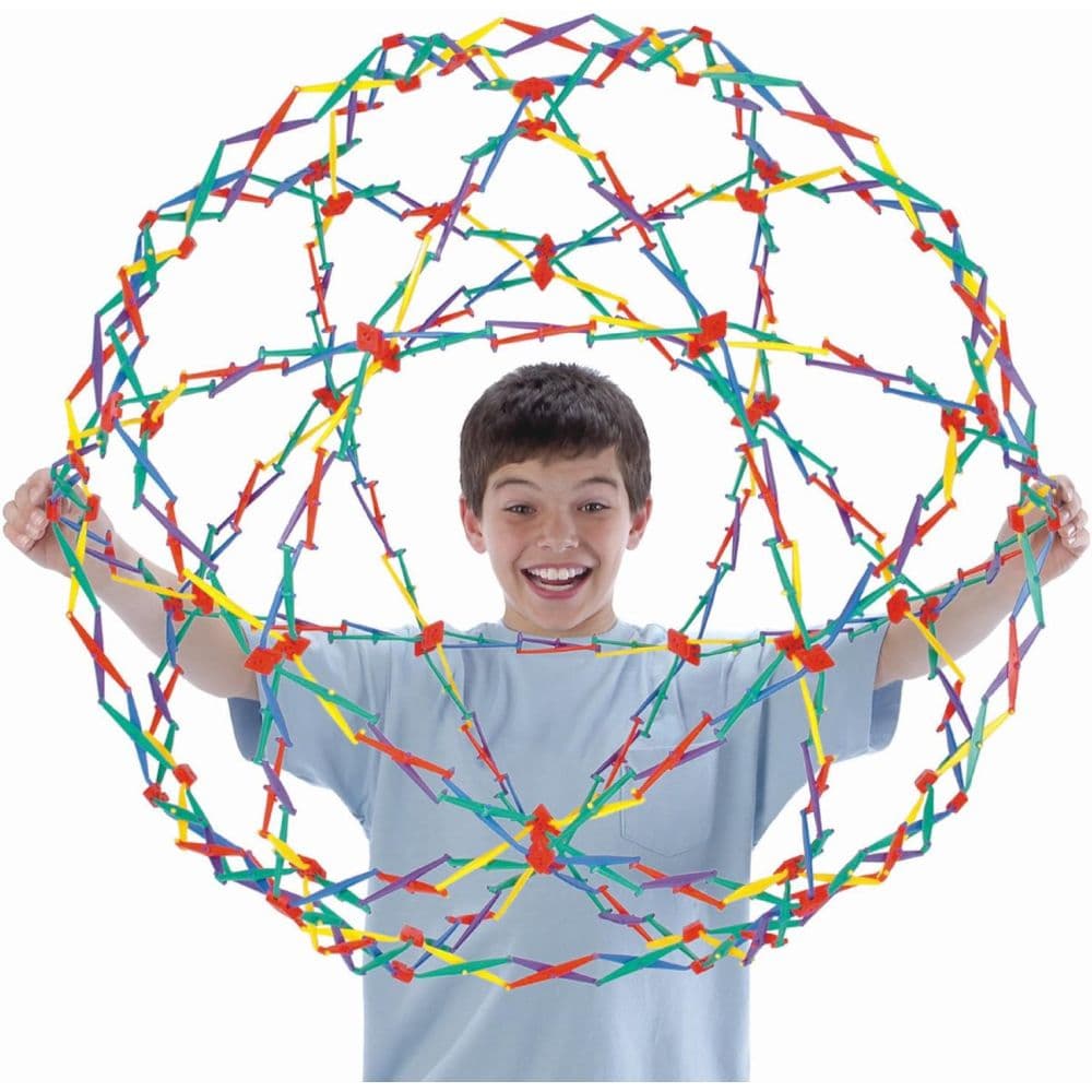 Original Hoberman Rainbow Sphere Third Alternate Image