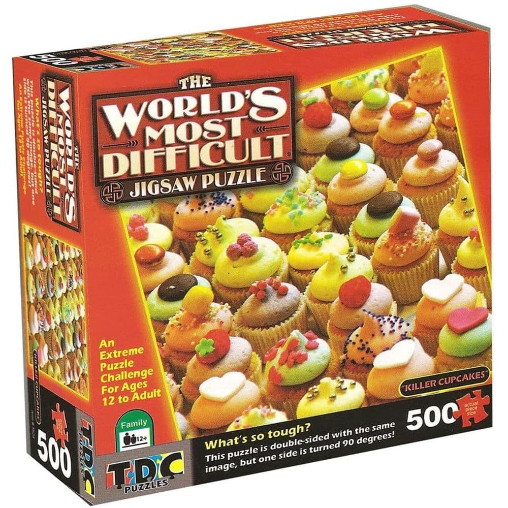 Worlds Most Difficult Puzzle Cupcake Main Product  Image width="1000" height="1000"