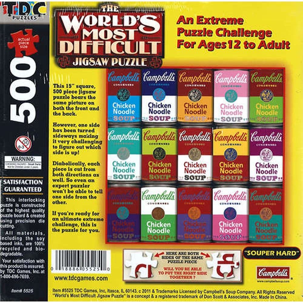 Worlds Most Difficult Puzzle Campbells Soup 2nd Product Detail  Image width="1000" height="1000"