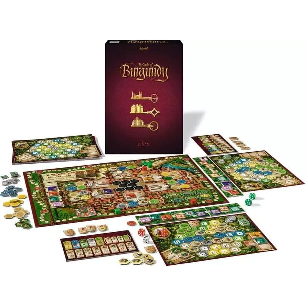 Castles of Burgundy Board Game Second Alternate Image