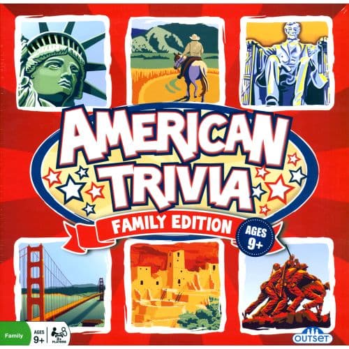 American Trivia Family Edition Game Main Image