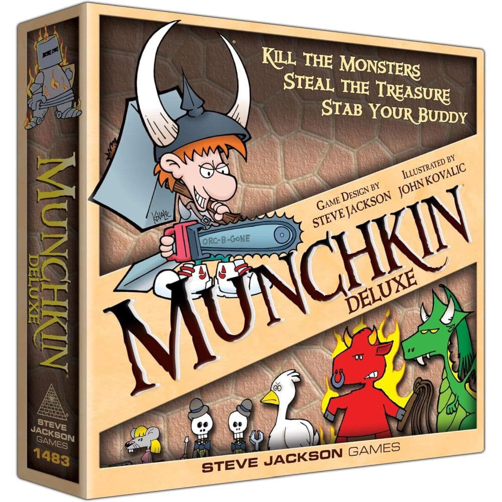 Munchkin Deluxe Board and Card Game Main Image