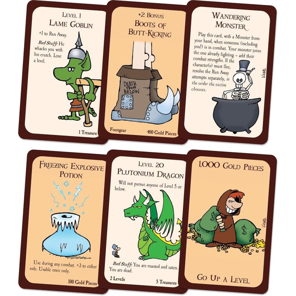 Munchkin Deluxe Board and Card Game Third Alternate Image
