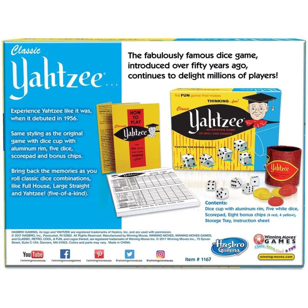 Classic Yahtzee 2nd Product Detail  Image width="1000" height="1000"
