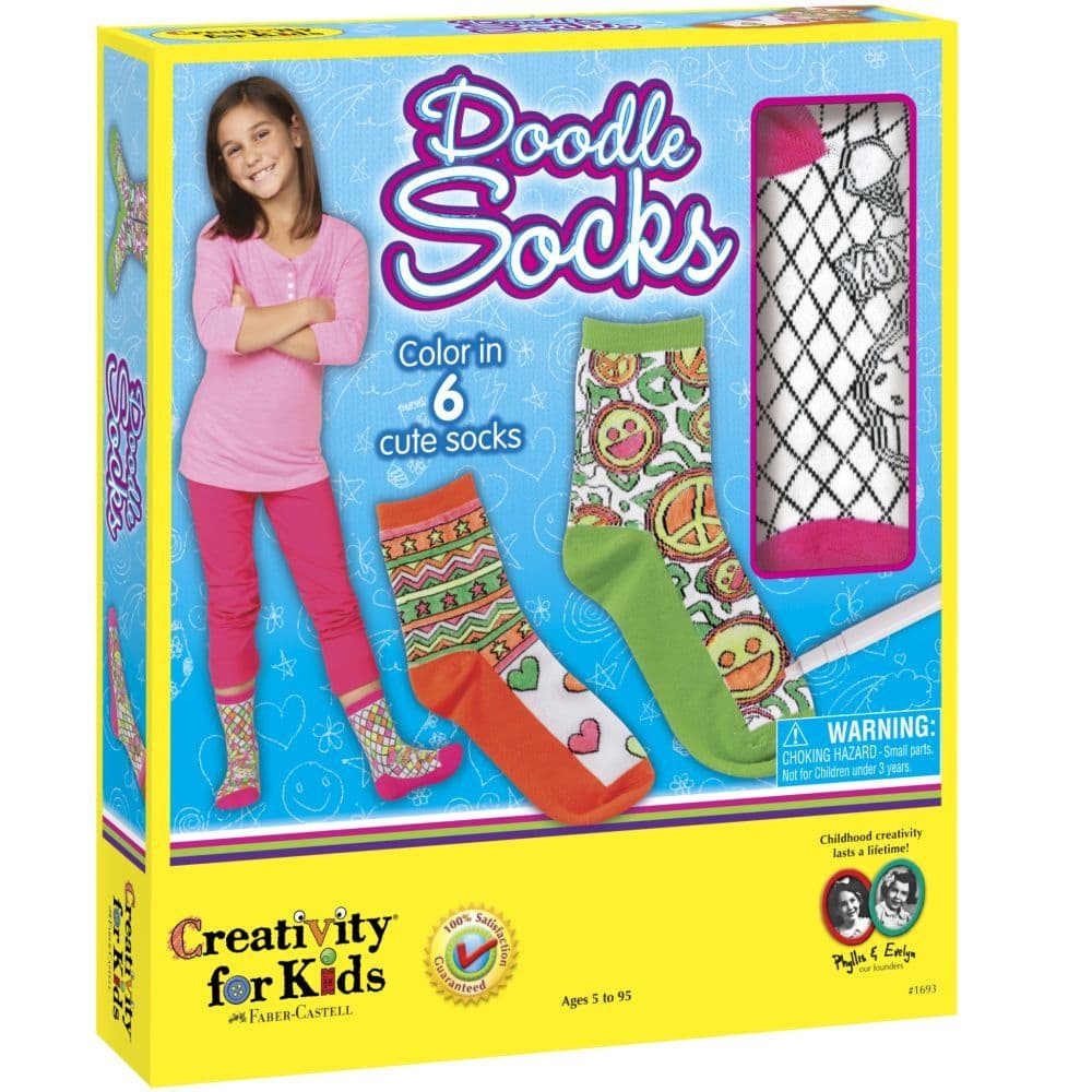 Doodle Socks Main Product  Image width="1000" height="1000"