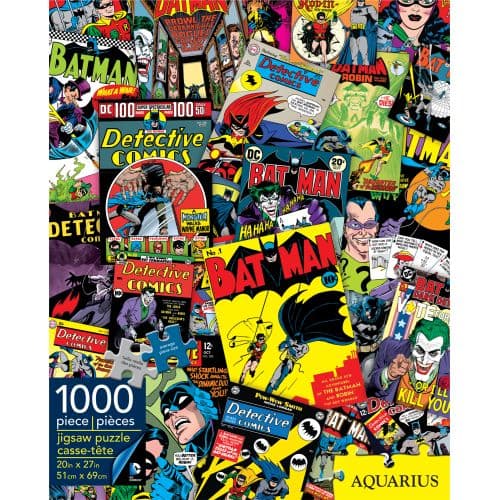 Batman Collage 1000 Piece Puzzle Main Product  Image width="1000" height="1000"