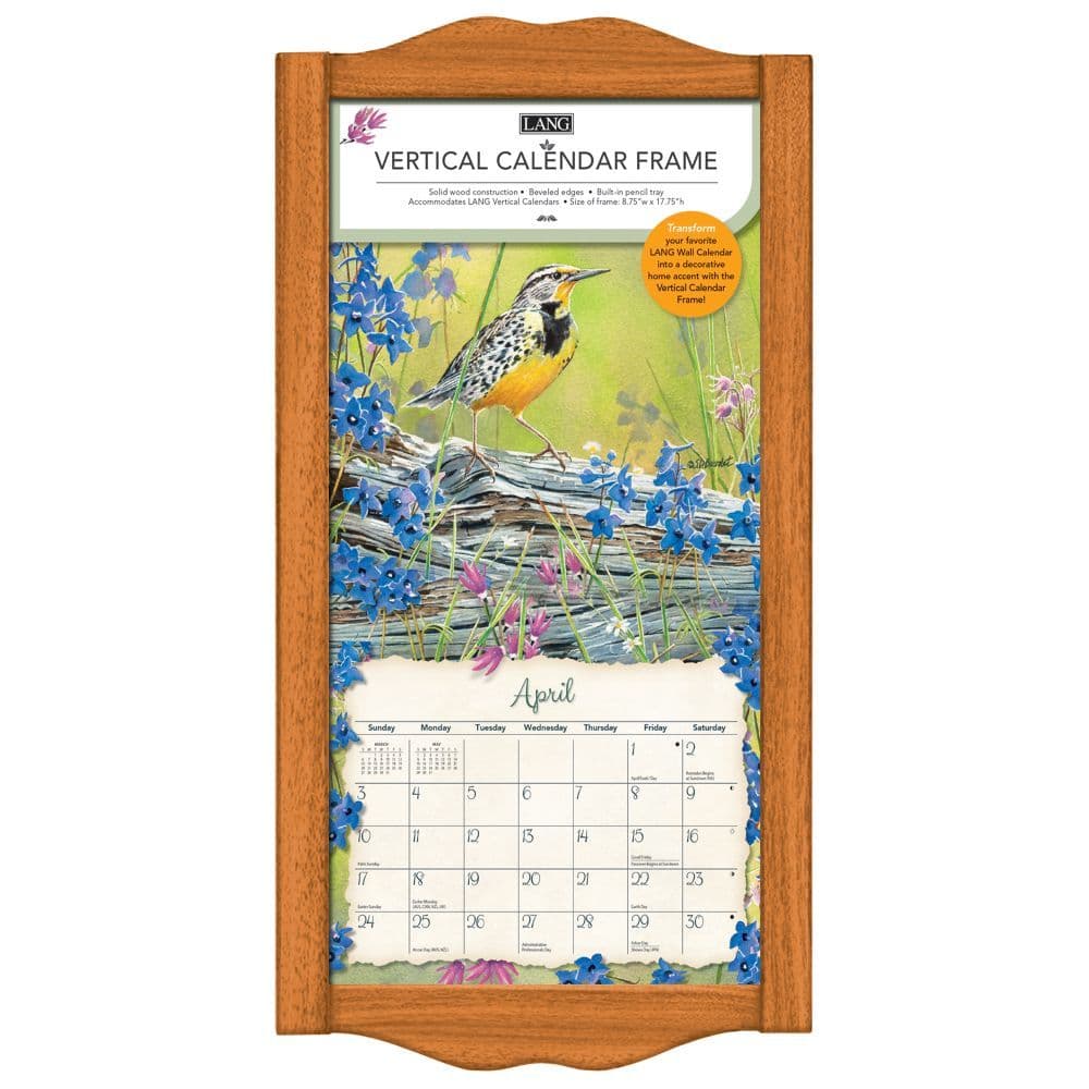 Vertical Wall Calendar Frame   Saddle Finish 3rd Product Detail  Image width=&quot;1000&quot; height=&quot;1000&quot;