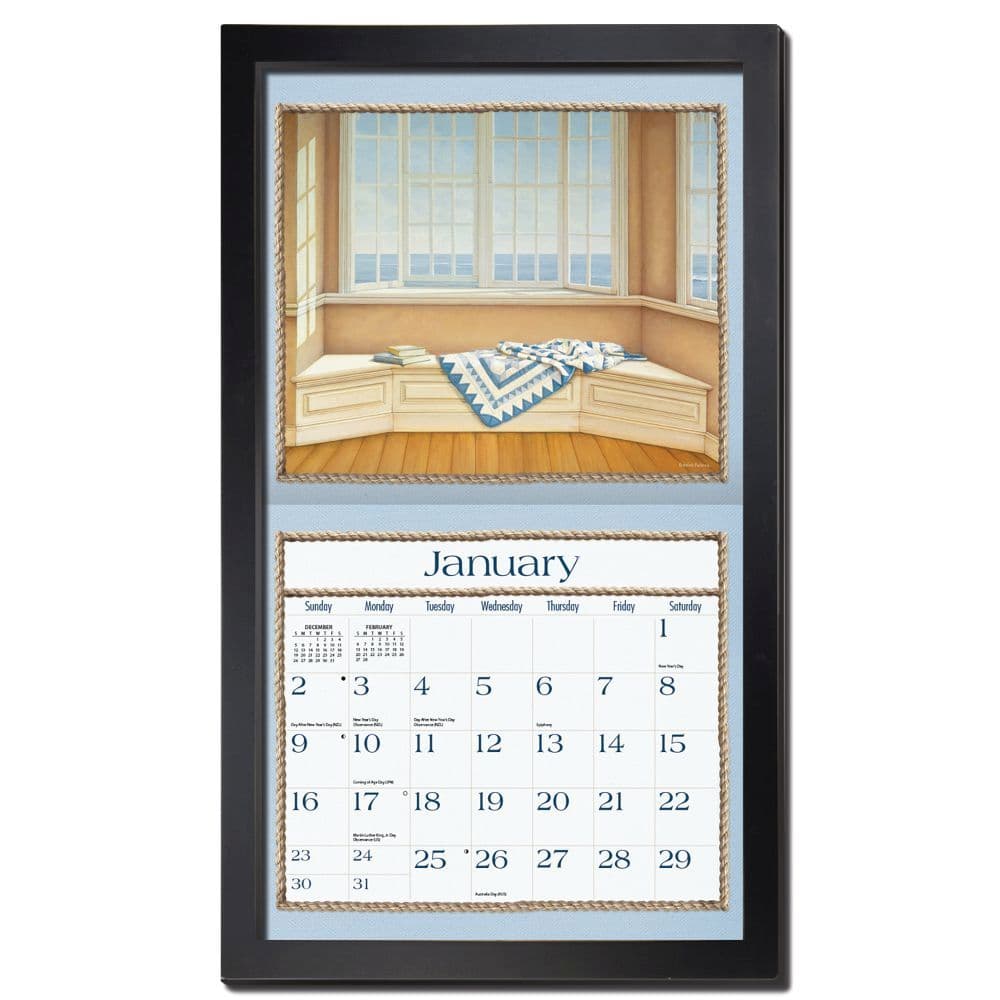 Contemporary Wall Calendar Frame   Black Finish Main Product  Image width=&quot;1000&quot; height=&quot;1000&quot;