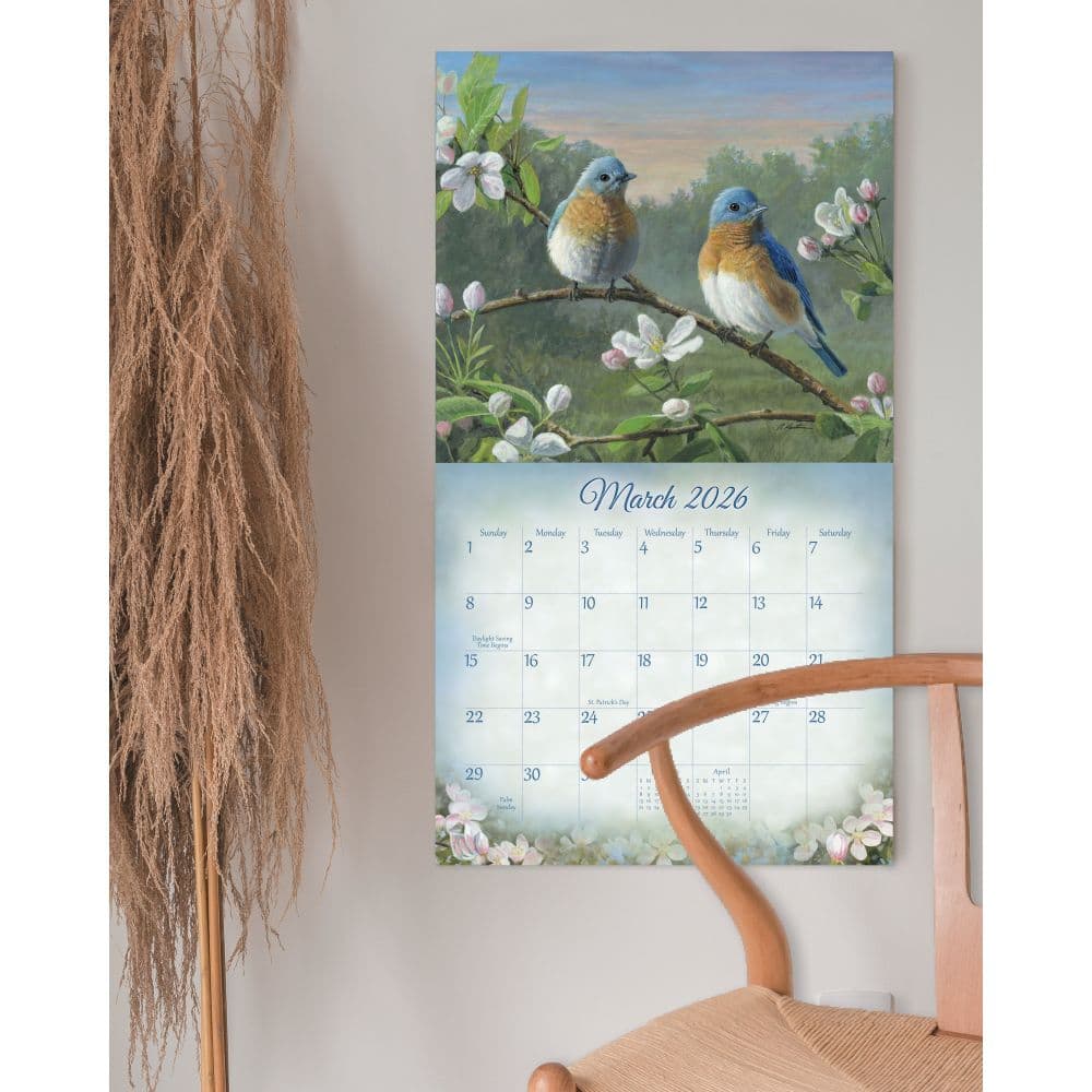 Songbirds by Hautman Brothers 2026 Wall Calendar Fourth Alternate image