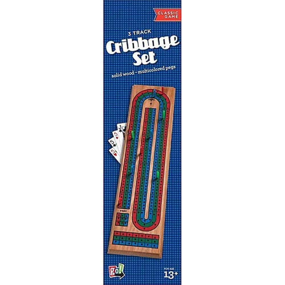 Cribbage 3 Track Game Set Main Product  Image width=&quot;1000&quot; height=&quot;1000&quot;