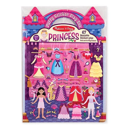 Puffy Sticker Play Set   Princess 2nd Product Detail  Image width="1000" height="1000"